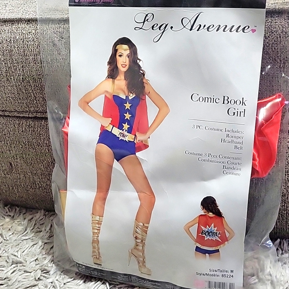 Sexy Comic Book Girl Costume